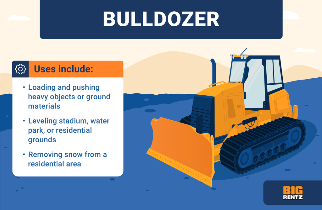 bulldozer uses