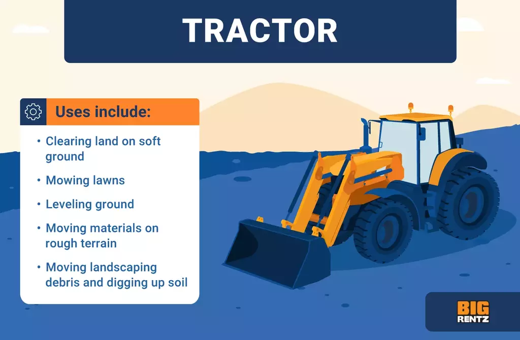 tractor uses