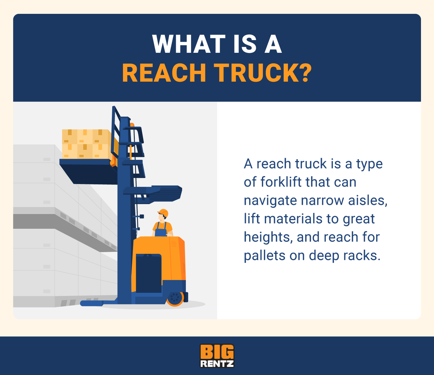 what is a reach truck