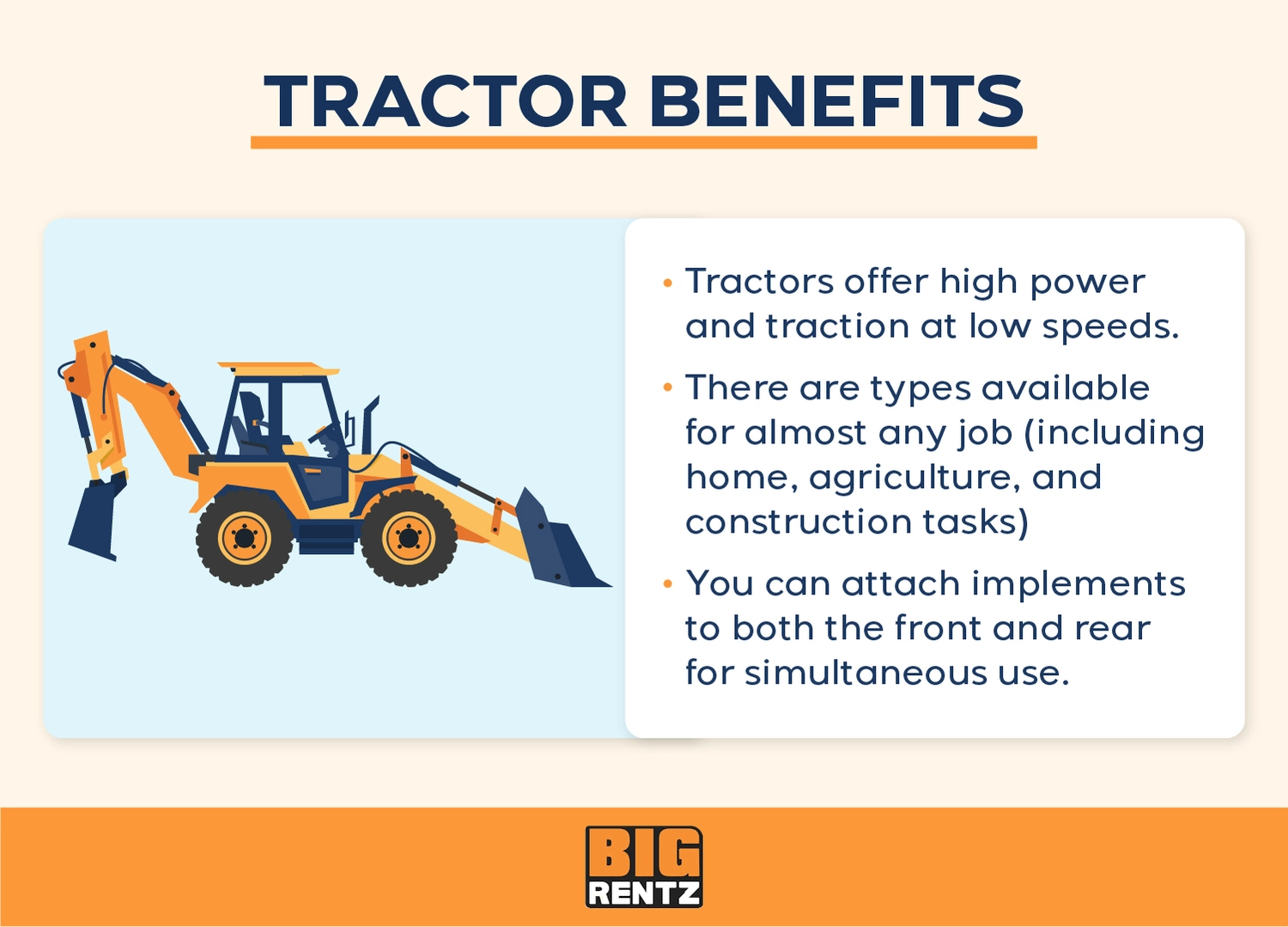 the benefits of tractors explained