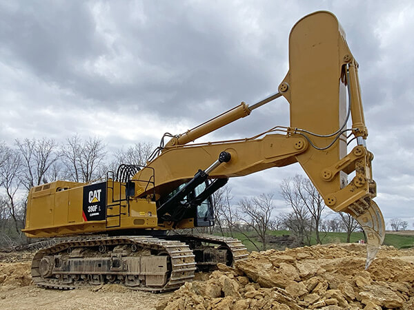 excavator ripper boom