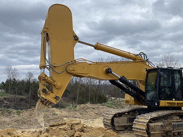 excavator ripper boom